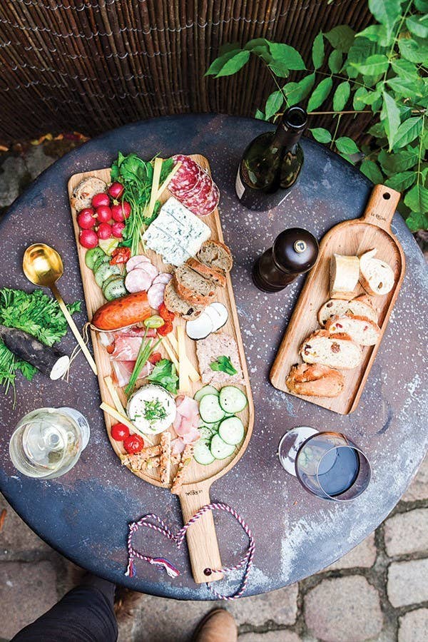Grande Pelle - planche apéro en bois de Chêne Français