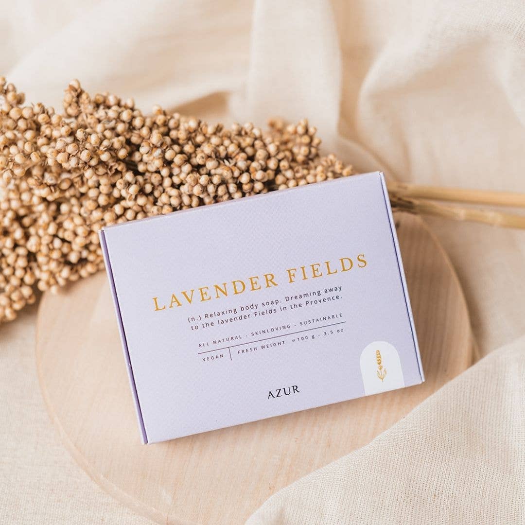 LAVENDER FIELDS | savon solide naturel pour le corps
