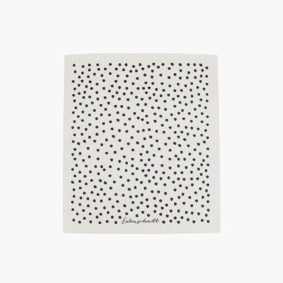 Chiffons éponge à pois lot de 3