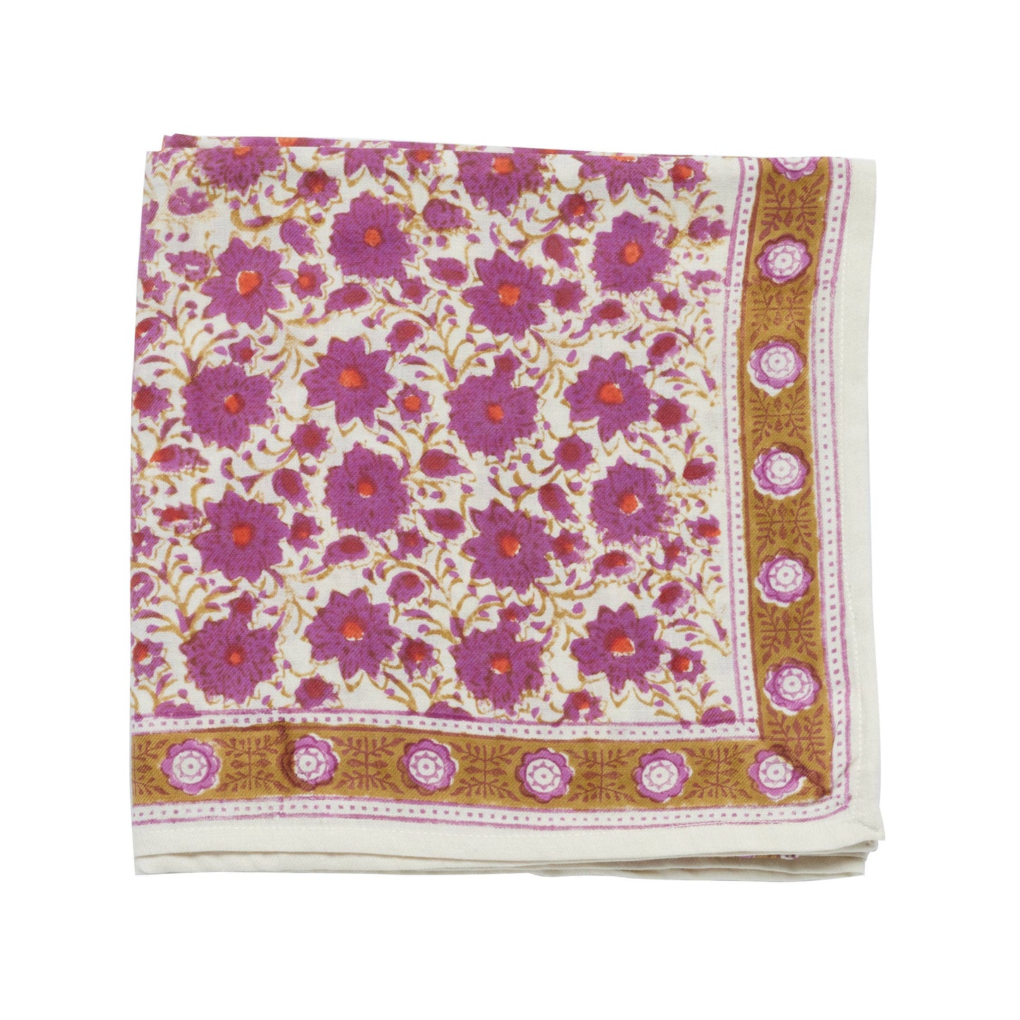 Foulard Indien - Dupatta Rose indien - BIBA x BDJ