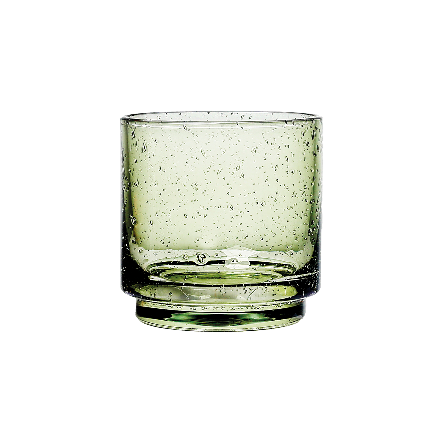 Verre gobelet vert