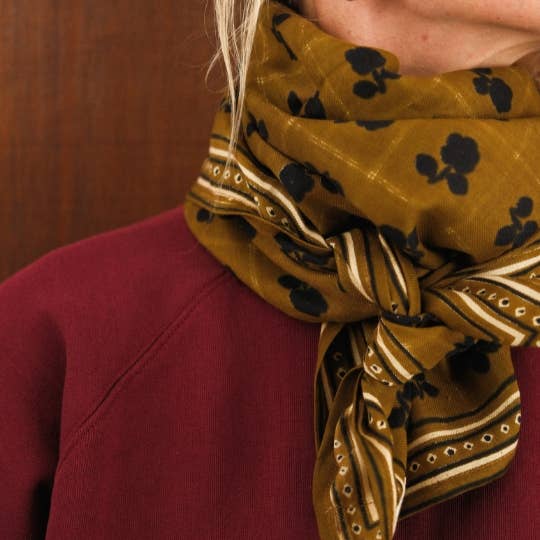 Grand foulard sister - matcha