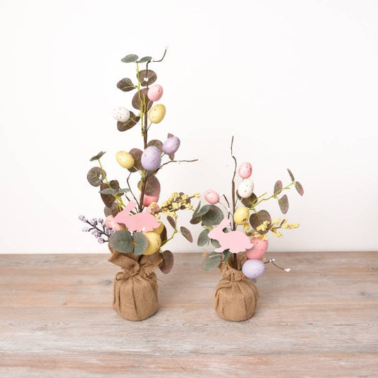 Arbre à œufs de Pâques artificiel 34 cm