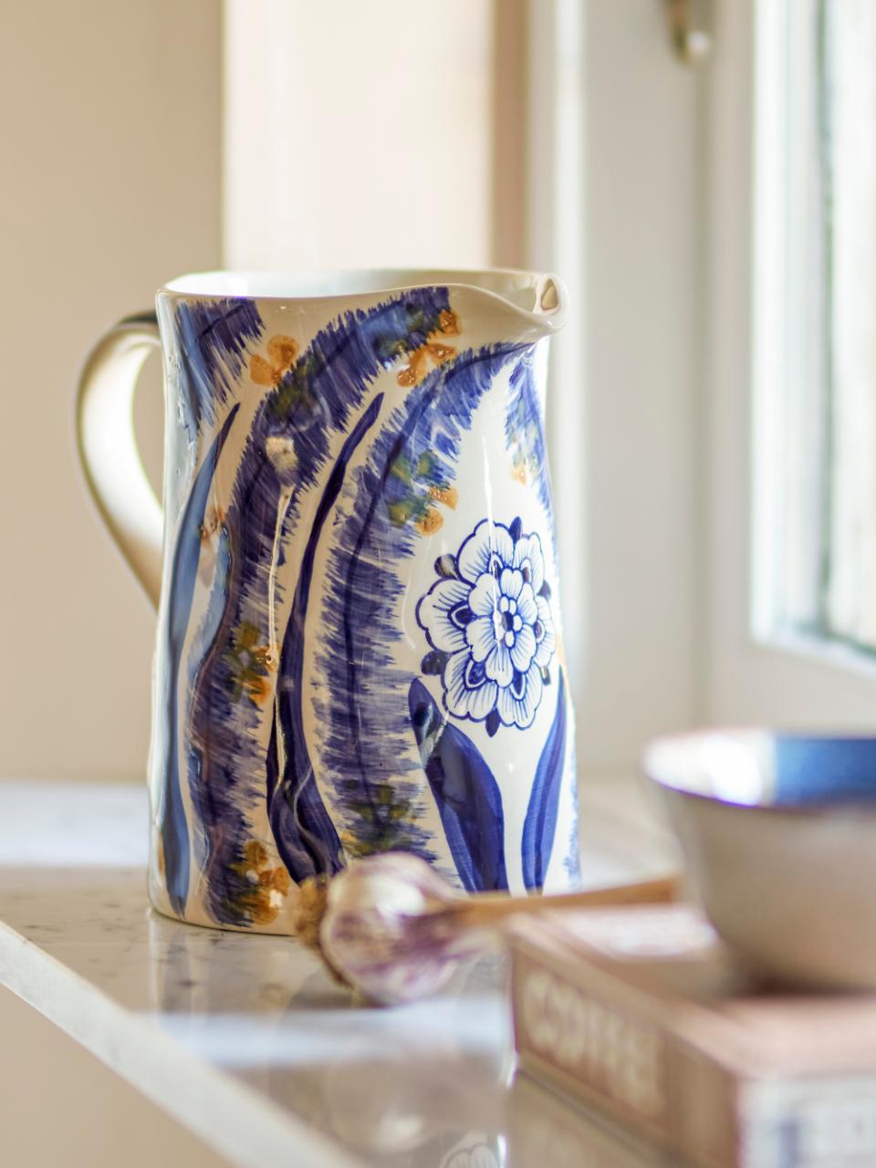 Anuuk Vase, Blue, Grès