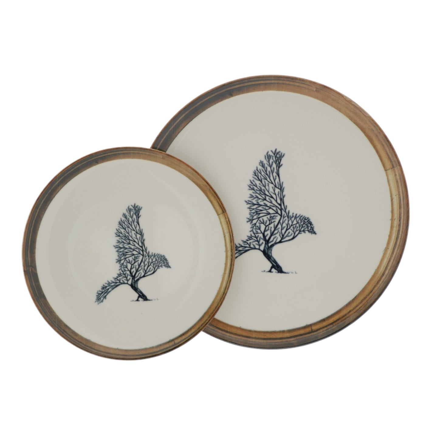 Assiette Tree Bird