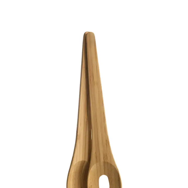 Couverts à salade bambou