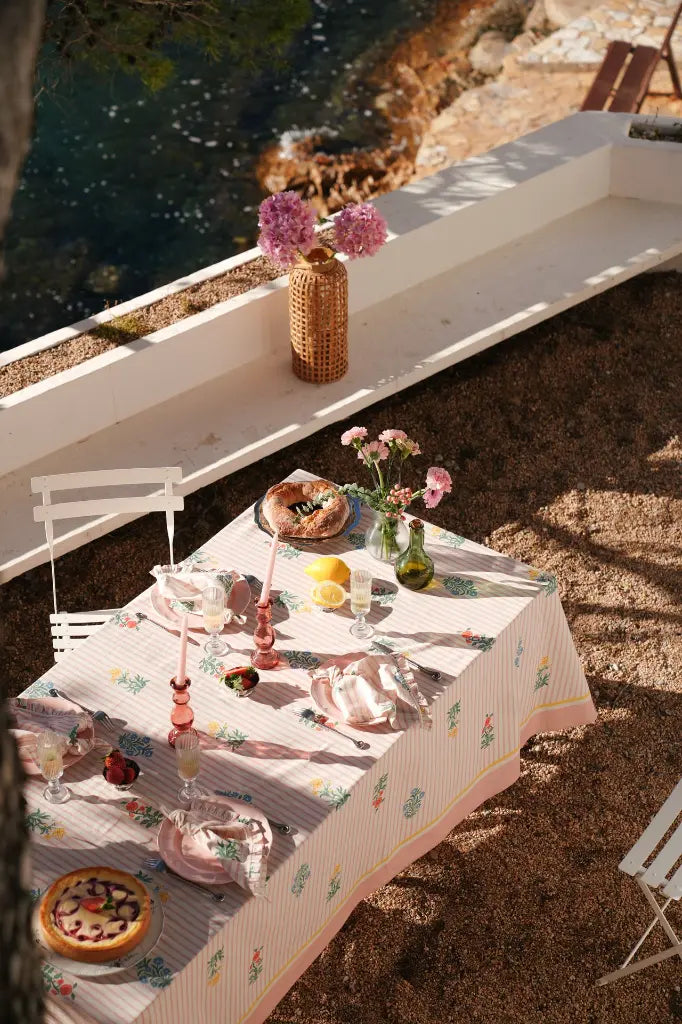 Nappes Rose Pink 170 x 250 cm