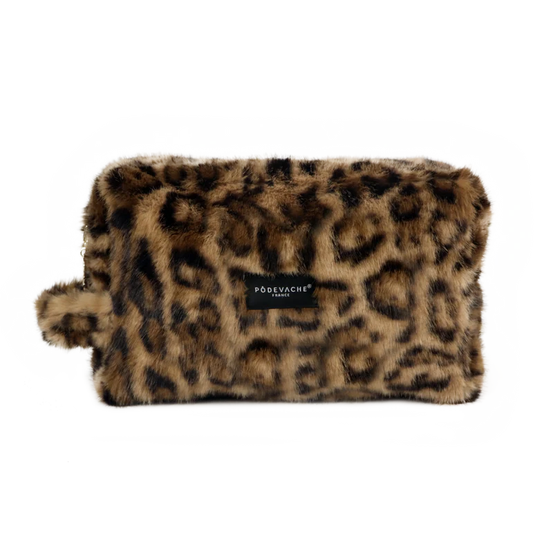 Pochette fausse fourrure