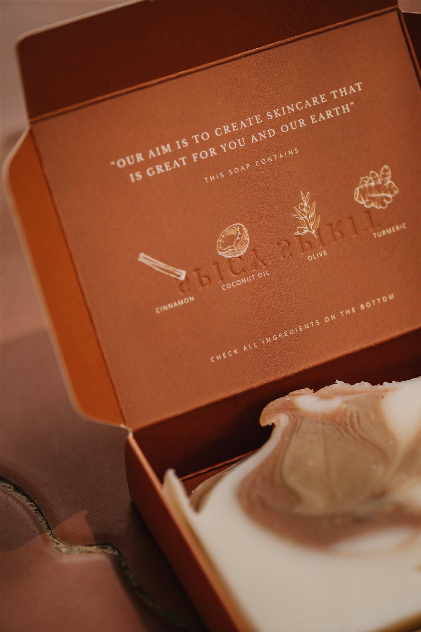 SPICY SPIRIT | savon naturel en barre pour le corps