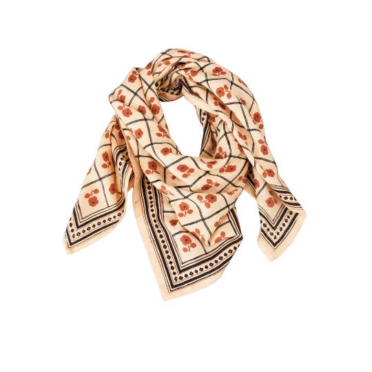 Grand foulard sister - latte
