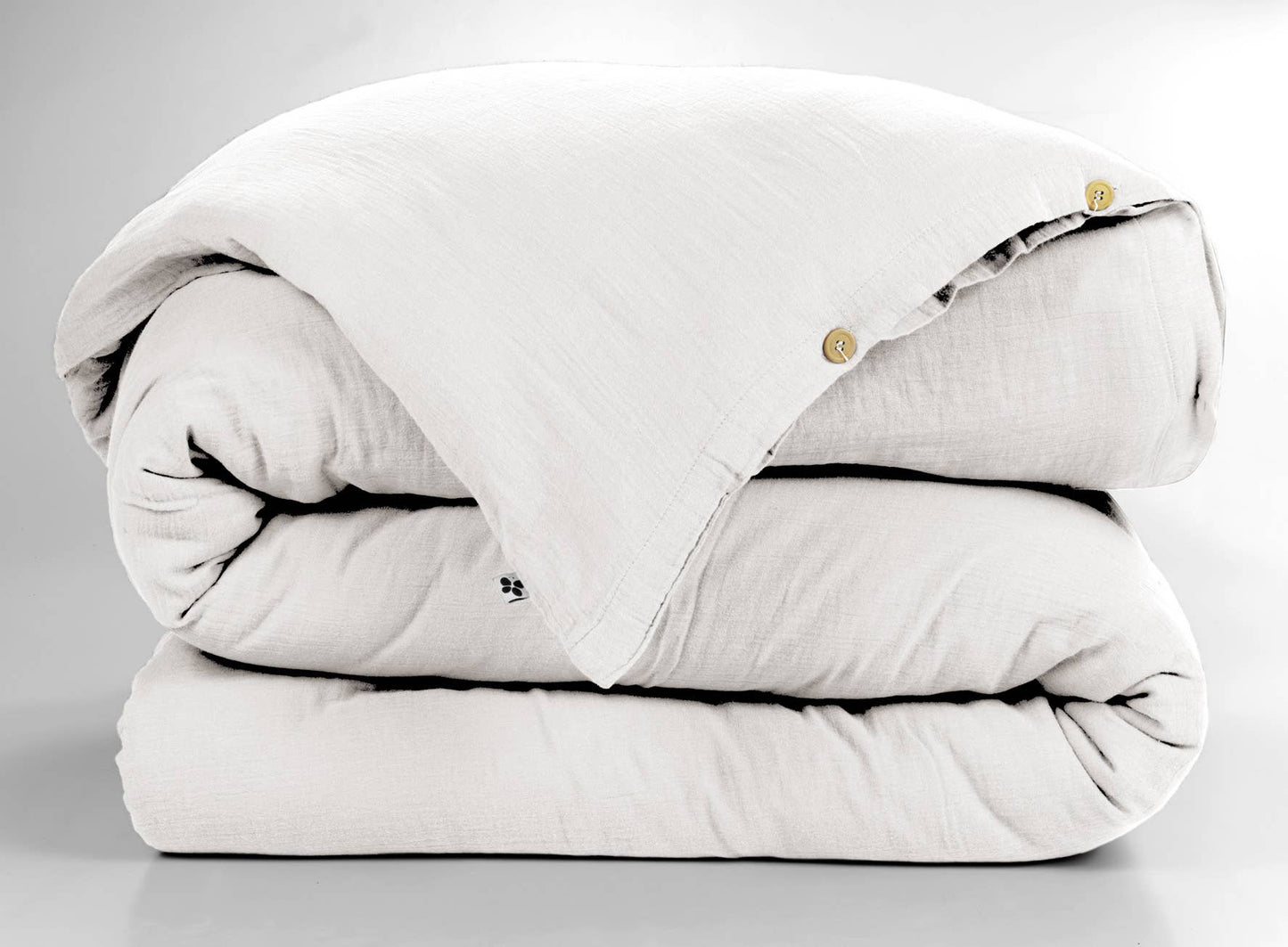 Housse de couette Gaze de Coton 240 x 220 cm GAÏA Chantilly