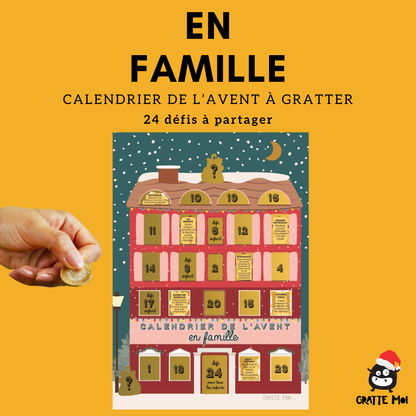 En famille  - Calendrier de l'Avent - Attendre Noël
