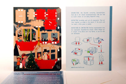 Carte de vœux décorative 3D Gondola (copie)