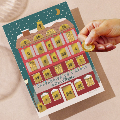 Entre collègues - Calendrier de l'Avent - Attendre Noel