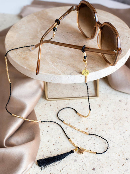 Mctassel (noir) | Cordon pour lunettes