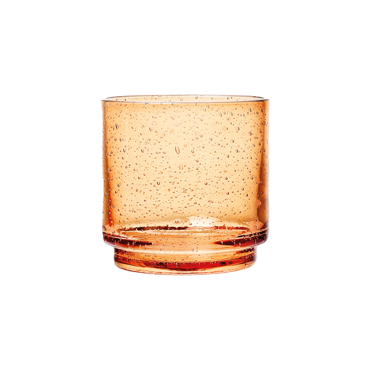 Verre gobelet ambre