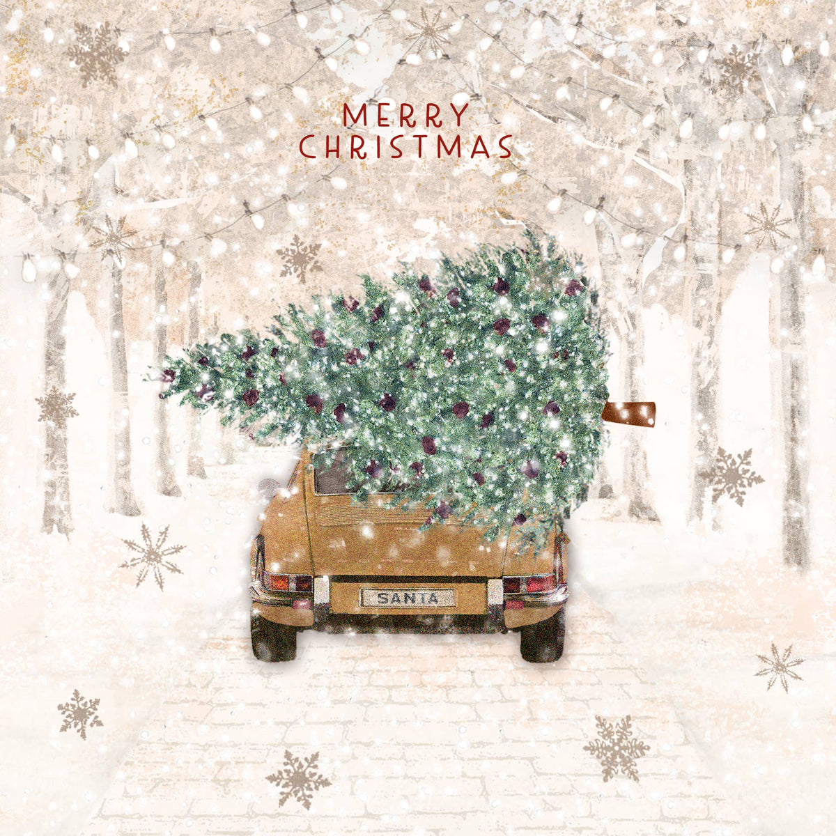 Serviette Défi de Noël 33 x 33