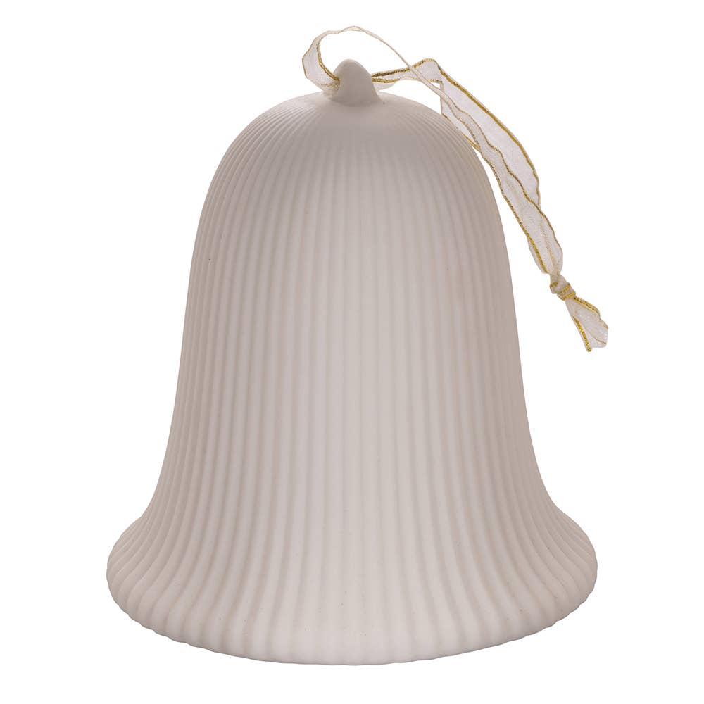 CLOCHETTE LED RAYURES PETITE H.10CM