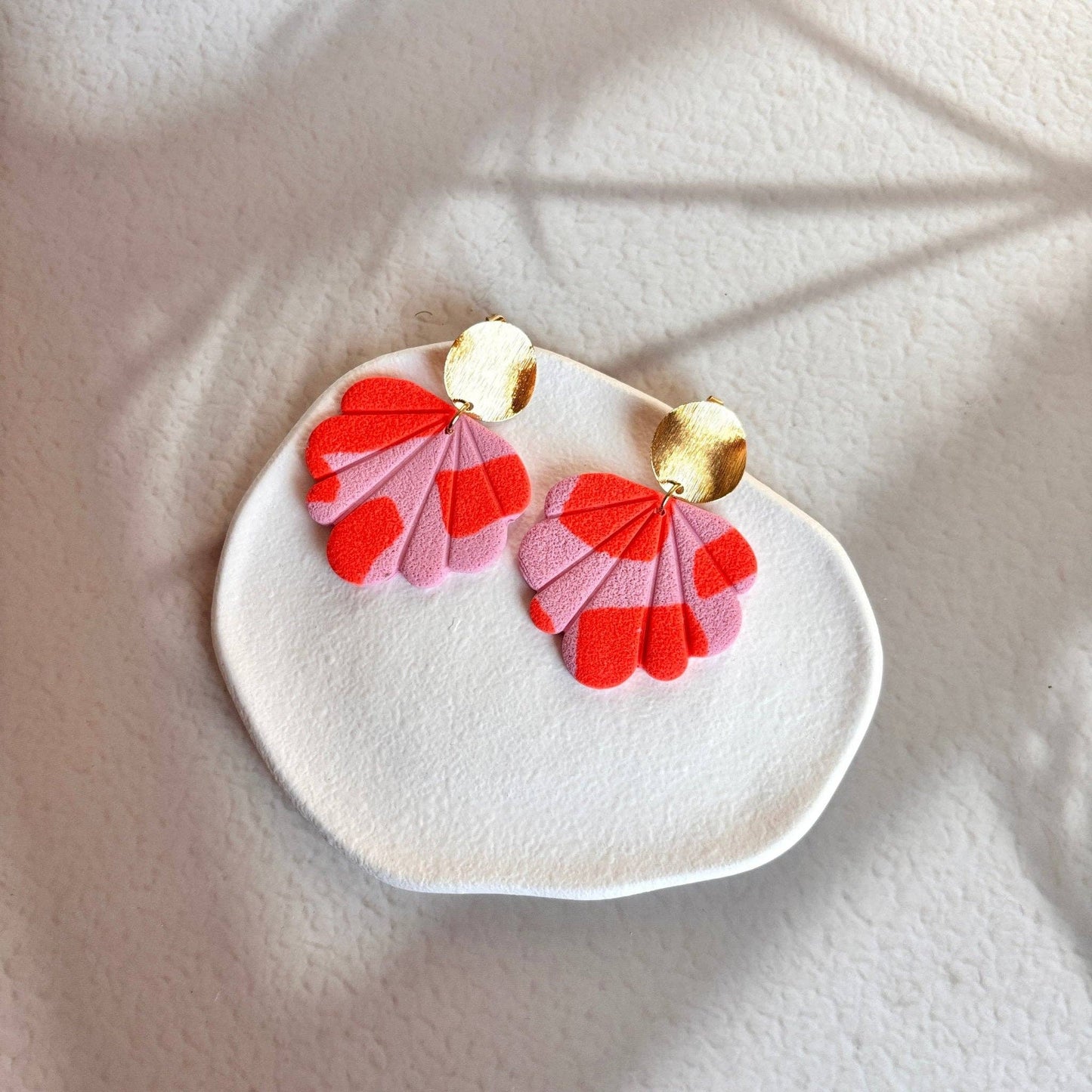 Méditerranéenne - Boucles d'oreilles Grande Fleur