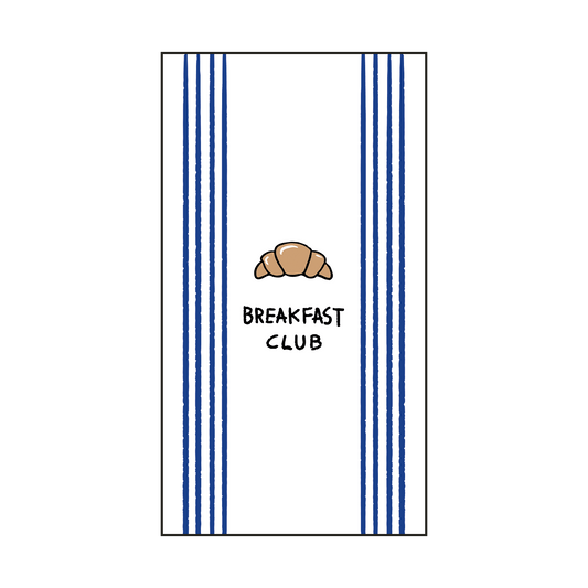 Serviette papier rectangle croissant x15