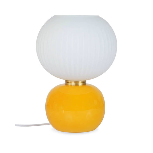 Lampe Adonis gm jaune D25 H35cm