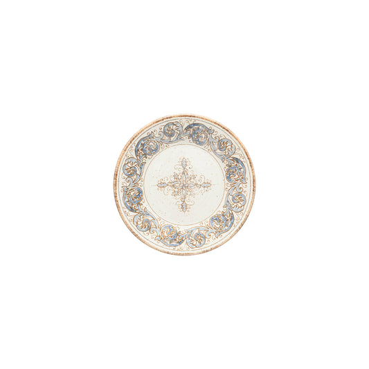 Assiette à Apéritif 17 - Sardegna - White-Cagliari Blue