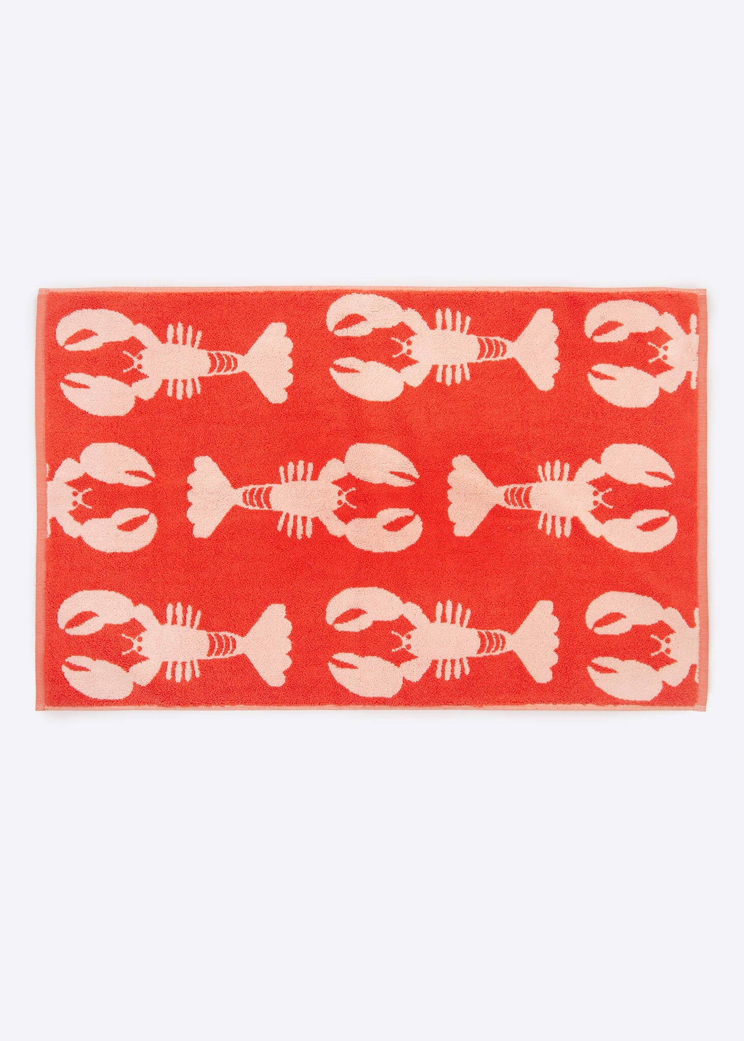 Serviettes en coton biologique Homards