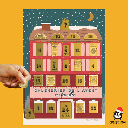 En famille  - Calendrier de l'Avent - Attendre Noël