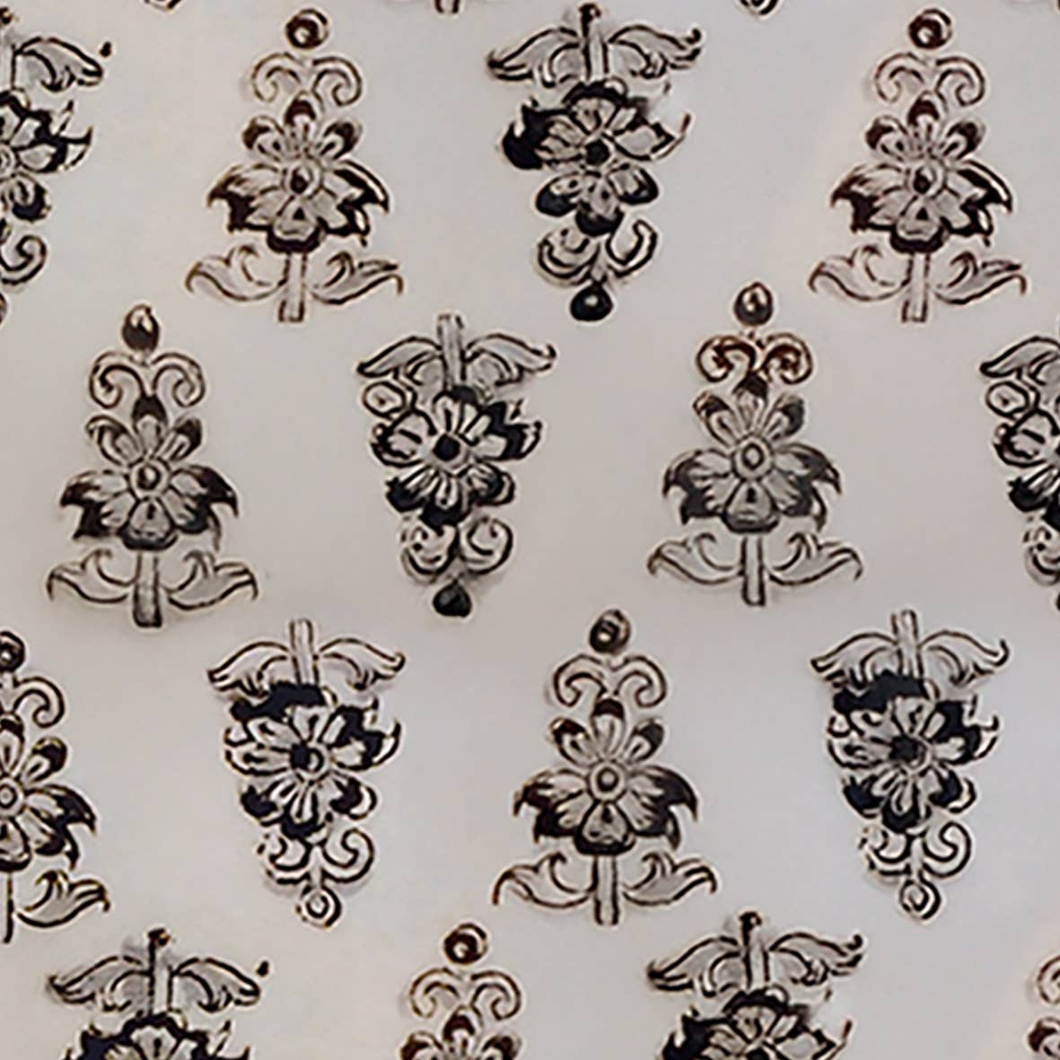 Plateau métal émaillé Hoya 10x15, bordure dorée