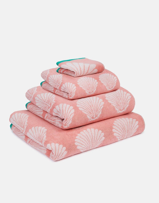 Serviettes en coton biologique Shells