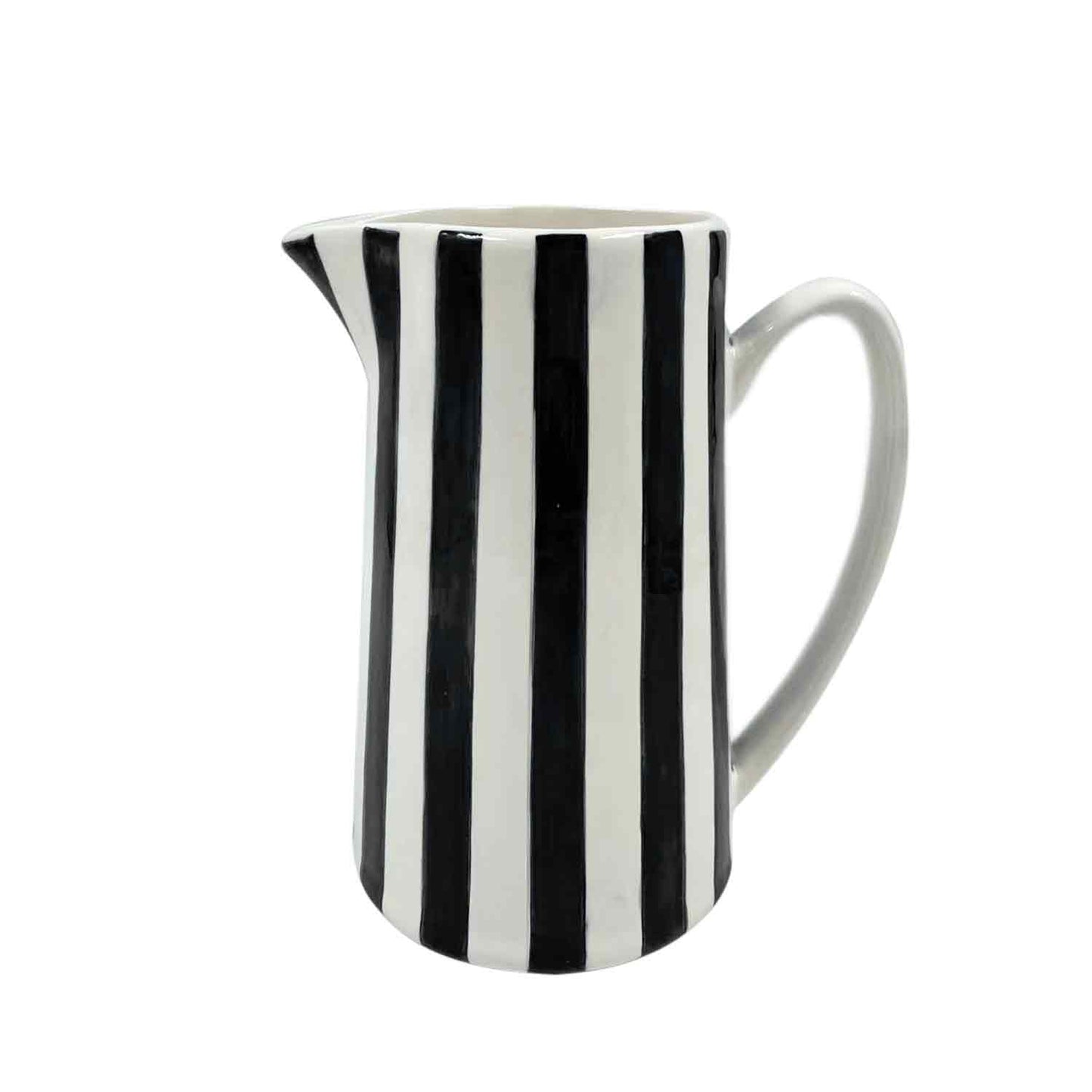 Pichet rayure gm noir