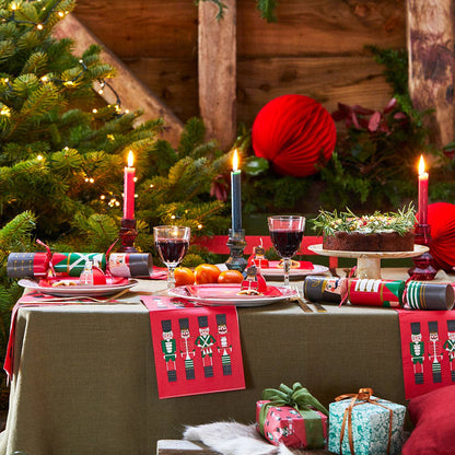 Serviettes en papier Casse-noisette botanique - Pack de 20