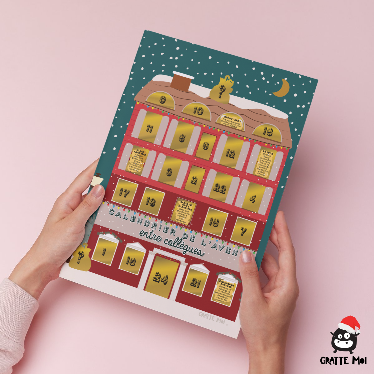 Entre collègues - Calendrier de l'Avent - Attendre Noel