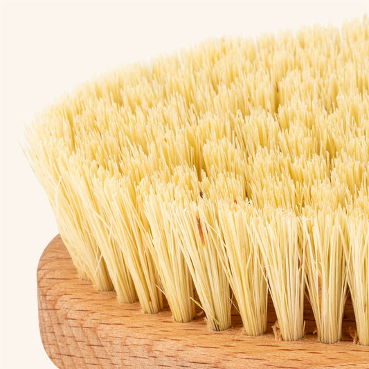 Brosse pour le corps 100 % vegan - Brosse sèche en bois certifié FSC