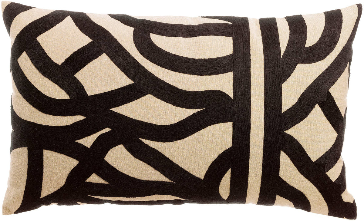 Coussin brodé Ezia Ombre 40 x 65