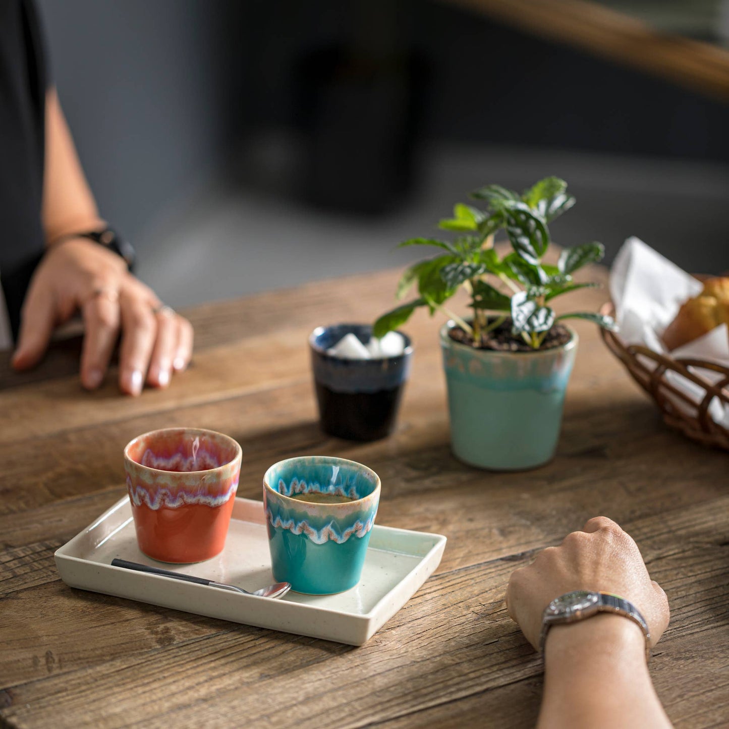 Tasse à espresso 0,07 L en grès Grespresso