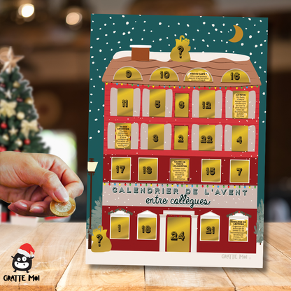 Entre collègues - Calendrier de l'Avent - Attendre Noel