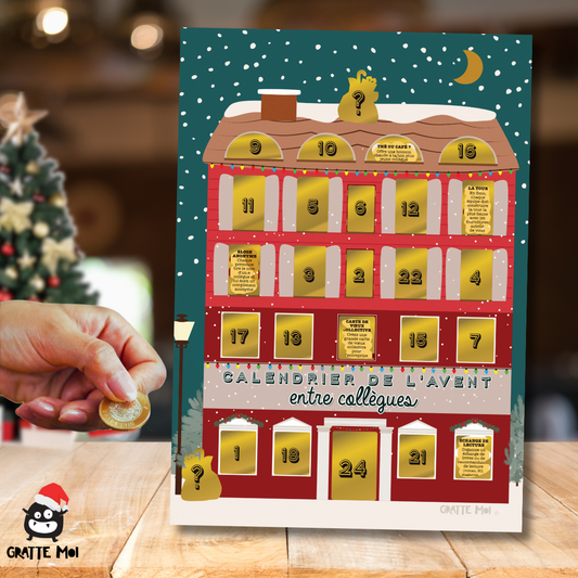 Entre collègues - Calendrier de l'Avent - Attendre Noel