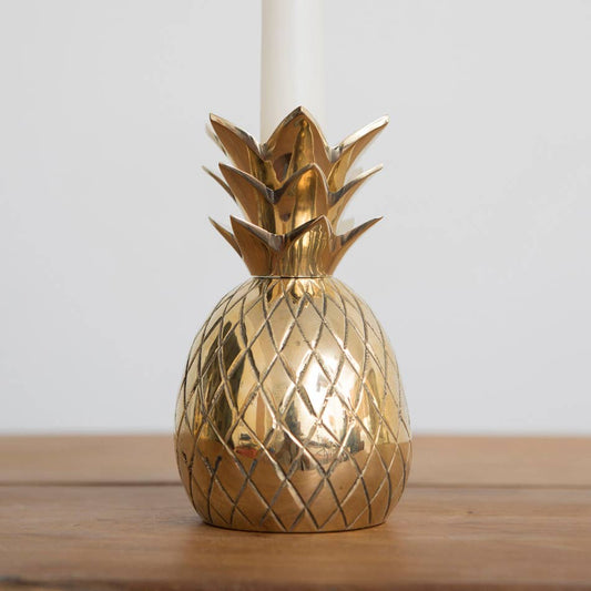 Ouvre-bouteille en laiton en forme d'ananas