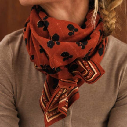 Grand foulard - sister chocolat