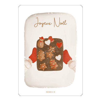 Carte Postale / Card "Pâtisseries de Noël"