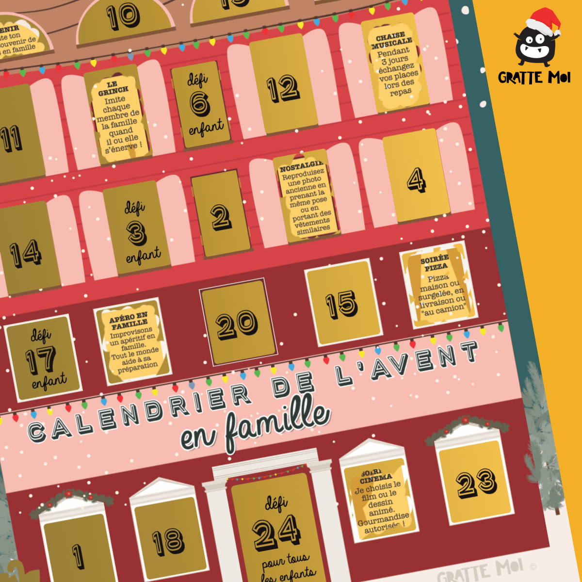 En famille  - Calendrier de l'Avent - Attendre Noël