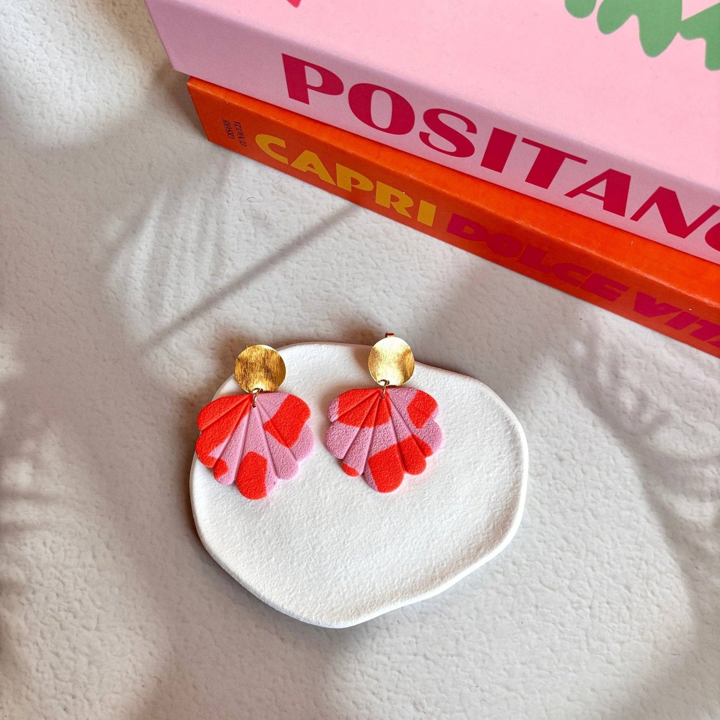 Méditerranéenne - Boucles d'oreilles Grande Fleur