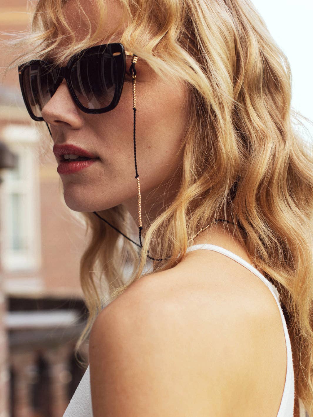 Mctassel (noir) | Cordon pour lunettes