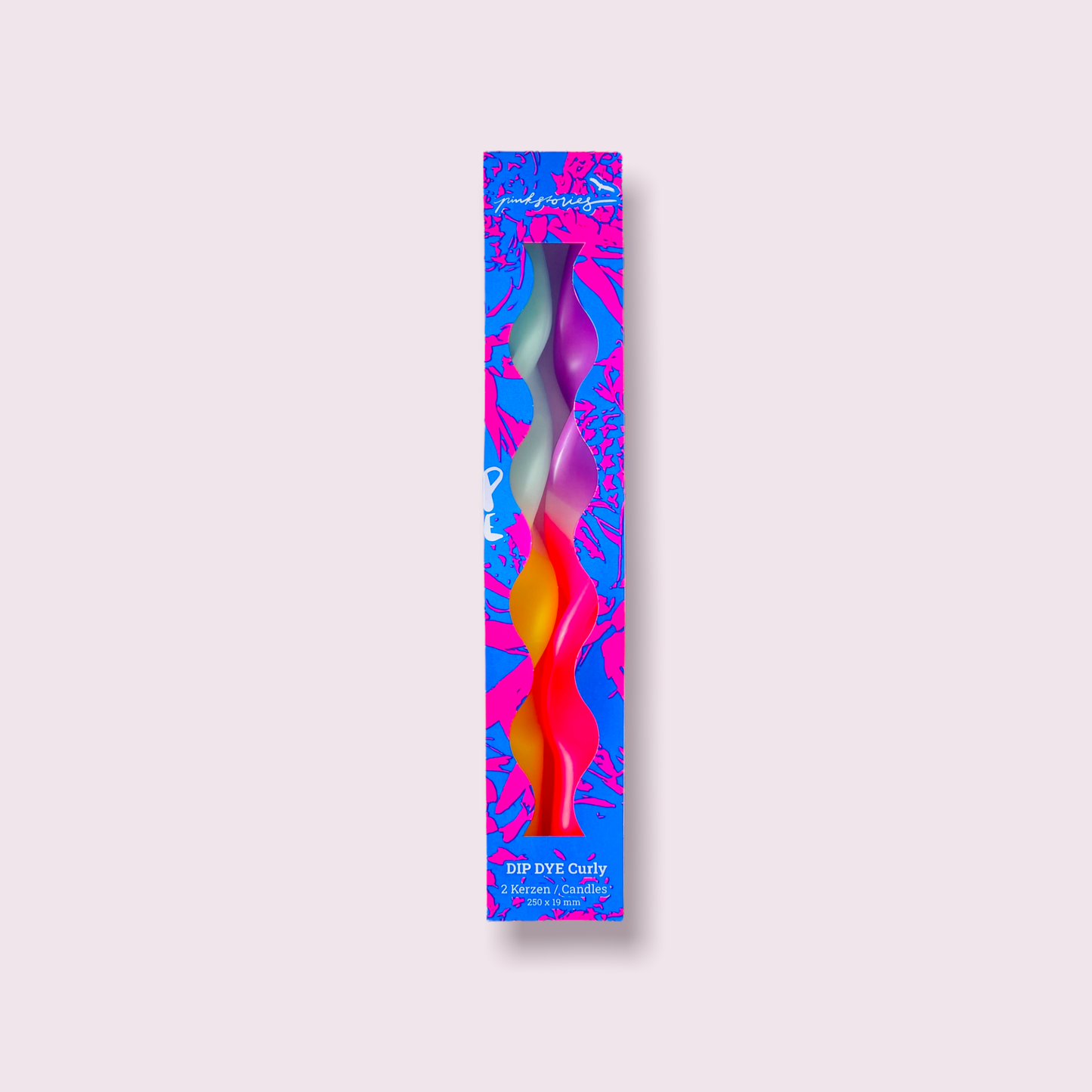 Bougies Dip Dye Curly