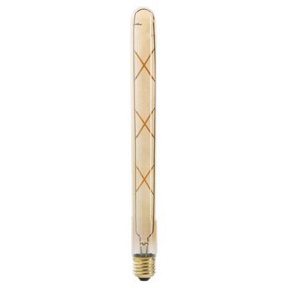 Ampoule LED Tube  8W E27 ambre D3 H30cm dimmable