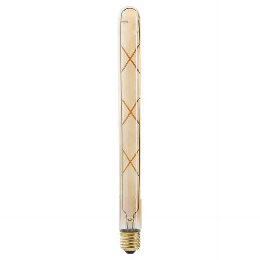 Ampoule LED Tube  8W E27 ambre D3 H30cm dimmable