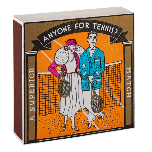 Quelqu'un pour le tennis | Carré - Allumettes de sécurité