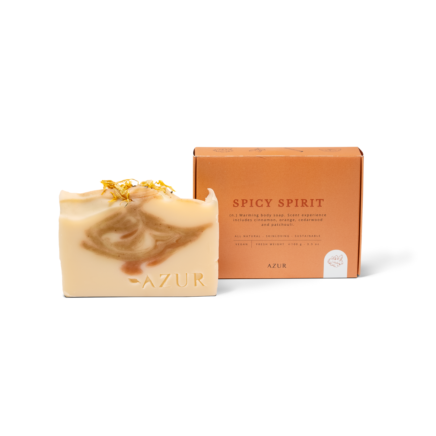 SPICY SPIRIT | savon naturel en barre pour le corps
