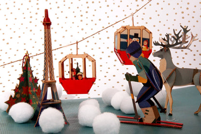 Carte de vœux décorative 3D Gondola (copie)